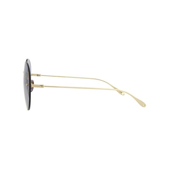 Gucci Round-Frame Metal Sunglasses Gold Womens - Picture 3 of 6